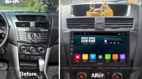 Màn hình DVD Android xe Mazda BT50 2013 - nay | Oled C8 New